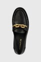 Coach mocasini de piele Jess negru CK008.ON9