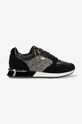 Mexx sneakersy Fleur imitacja skóry licowej czarny MXK035803W