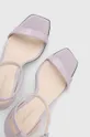 Calvin Klein sandały skórzane GEO STILETTO SANDAL Damski