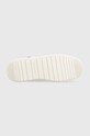 Calvin Klein bőr sportcipő SQUARED FLATFORM CUP HW0HW01775 fehér