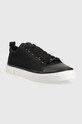 Tenisky Calvin Klein VULC LACE UP - MONO HW0HW01777 černá AW23