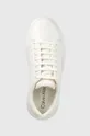 fehér Calvin Klein bőr sportcipő BUBBLE CUPSOLE LACE