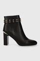 Кожаные полусапожки Just Cavalli без утепления чёрный 75RA3S60ZP274899