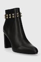 Just Cavalli botki skórzane 75RA3S60ZP274899 czarny AW23