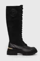 črna Elegantni škornji Just Cavalli Ženski