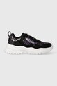 Just Cavalli sneakers pelle scamosciata nero 75RA3SL1ZP371LS1