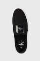 Calvin Klein Jeans tenisówki BOLD VULC FLATF SLIP czarny YW0YW01040