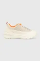 beżowy Calvin Klein Jeans sneakersy CHUNKY RUNNER LACEUP Damski