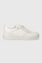 λευκό Δερμάτινα αθλητικά παπούτσια Calvin Klein Jeans BASKET CUPSOLE LACEU Γυναικεία