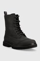 Calvin Klein Jeans bokacsizma CHUNKY COMBAT LACEUP YW0YW01066 fekete AW23