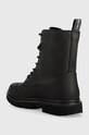 Obuwie Calvin Klein Jeans botki CHUNKY COMBAT LACEUP YW0YW01066 czarny