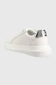 Obutev Usnjene superge Calvin Klein Jeans CHUNKY CUPSOLE MONO YW0YW01224 bela