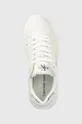 λευκό Δερμάτινα αθλητικά παπούτσια Calvin Klein Jeans CHUNKY CUPSOLE MONO CHUNKY CUPSOLE MONO LTH WN