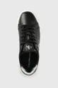 μαύρο Δερμάτινα αθλητικά παπούτσια Calvin Klein Jeans CHUNKY CUPSOLE MONO CHUNKY CUPSOLE MONO LTH WN