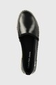 Calvin Klein Jeans espadryle ESPADRILLE FLATFORM czarny YW0YW01241