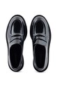 Emporio Armani mokasyny skórzane X3A104.XF328.00002 czarny