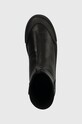 Nízké kozačky Emporio Armani černá X3N172.XN896.K001