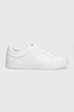 Шкіряні кросівки Tommy Hilfiger CASUAL LEATHER CUPSOLE пласка білий FW0FW07288