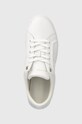 Шкіряні кросівки Tommy Hilfiger CASUAL LEATHER CUPSOLE білий FW0FW07288