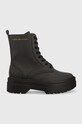 Черевики Tommy Hilfiger FEMININE ESSENTIAL CANVAS без утеплення сірий FW0FW07357