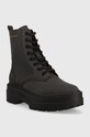 Черевики Tommy Hilfiger FEMININE ESSENTIAL CANVAS FW0FW07357 сірий AW23