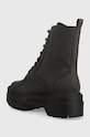 Obuwie Tommy Hilfiger workery FEMININE ESSENTIAL CANVAS FW0FW07357 szary