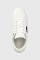 Tommy Hilfiger sneakers in pelle CORP WEBBING SNEAKER bianco FW0FW07379