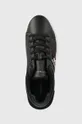 μαύρο Δερμάτινα αθλητικά παπούτσια Tommy Hilfiger CORP WEBBING COURT