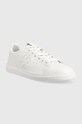 Tory Burch sneakersy skórzane Double T Howell Court 149728.123 biały AW23