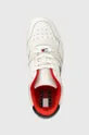 λευκό Δερμάτινα αθλητικά παπούτσια Tommy Jeans TJW RETRO BASKET GLOSSY