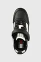 чорний Шкіряні кросівки Tommy Jeans TJW VELCRO FLATFORM