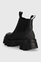 Obuwie Tommy Jeans botki TJW RUBBER RAIN BOOT EN0EN02234 czarny