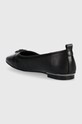 Obuwie Dkny baleriny skórzane K3300818 K3300818.BLK czarny