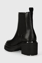 Încălțăminte Dkny ghete chelsea de piele Patria K3340304.BLK negru