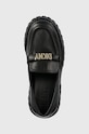 Dkny bőr mokaszin Ronnie fekete K3349230.BLK