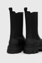 Obuwie Dkny sztyblety skórzane Jonie K3366233.BLK czarny