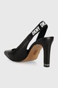 Взуття Шкіряні туфлі Dkny K2370497 K2370497.005 чорний