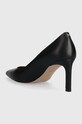 Obuwie BOSS szpilki skórzane Janet Pump 70-N_N 50498836.001 czarny