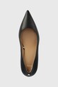 BOSS szpilki skórzane Janet Pump 70-N_N czarny 50498836.001