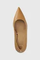 коричневый Кожаные туфли BOSS Janet Pump 70-N_N