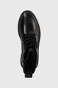 čierna Kožené členkové topánky Gant Zandrin
