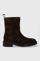 Gant cizme din piele intoarsa Fallwi neizolat maro 27543335.G399