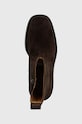 Gant cizme din piele intoarsa Fallwi maro 27543335.G399