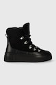 Gant cizme din piele intoarsa Snowmont pana la 5 cm negru 27543368.G00