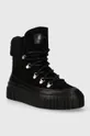 Semišové topánky Gant Snowmont čierna