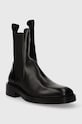 Δερμάτινες μπότες Gant Fallwi 27551333.G00 μαύρο AW23