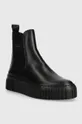 Δερμάτινες μπότες Gant Snowmont μαύρο