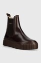 Kožené topánky chelsea Gant Snowmont 27551372.G46 hnedá AW23
