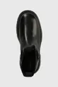 μαύρο Δερμάτινες μπότες τσέλσι Gant Meghany