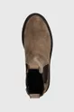 béžová Semišové topánky chelsea Gant Kelliin